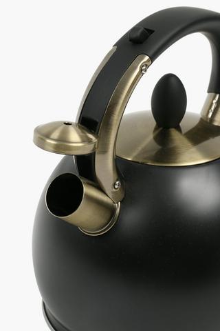 Brass Matt Stove Top Kettle, 2,5l