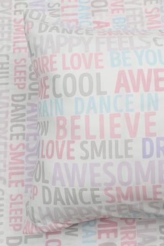 Soft Touch Camilla Tye Dye Pillowcase