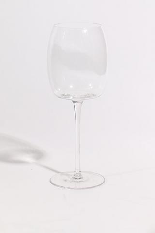 Carousel Ribbed Wine Glass