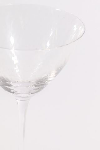 Carousel Ribbed Cocktail Glass