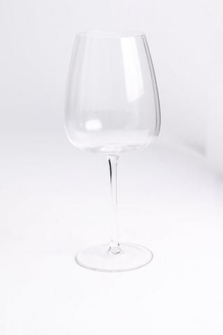 4 Pack Ribbed Wine Glasses