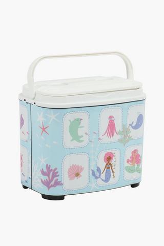 Samantha Mermaid Surfer Kids Cooler Box