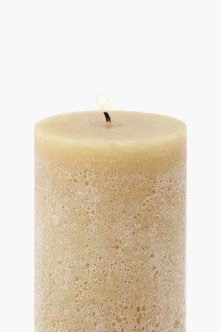 Cinnamon Rustic Pillar Candle, 20x7,5cm