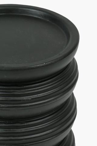 Tribal Ceramic Candle Holder, 15x25cm