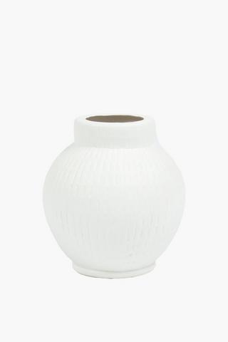 Agbaja Ceramic Vase, 23x25cm