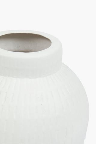 Agbaja Ceramic Vase, 23x25cm