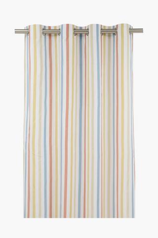 Mason Stripe Cotton Curtain, 140x225m