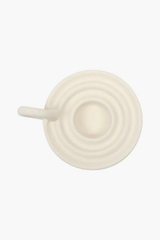 Vintage Ceramic Candle Holder, 15x12cm