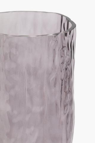 Mimosa Smoke Glass Vase,