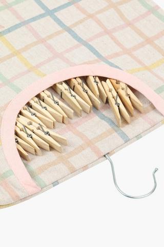 Amiel Floral Cotton Peg Bag