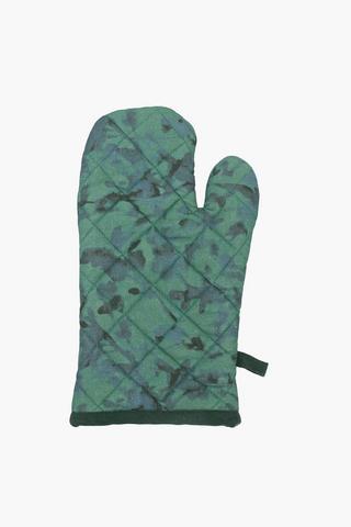 Osaka Floral Cotton Single Oven Glove