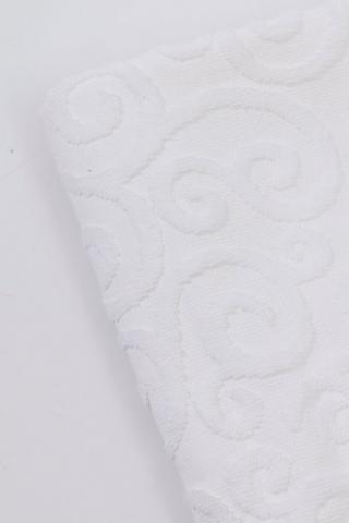 Premium Cotton 3 Piece Baroque Scroll Towel Set