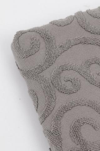 Premium Cotton 3 Piece Baroque Scroll Towel Set
