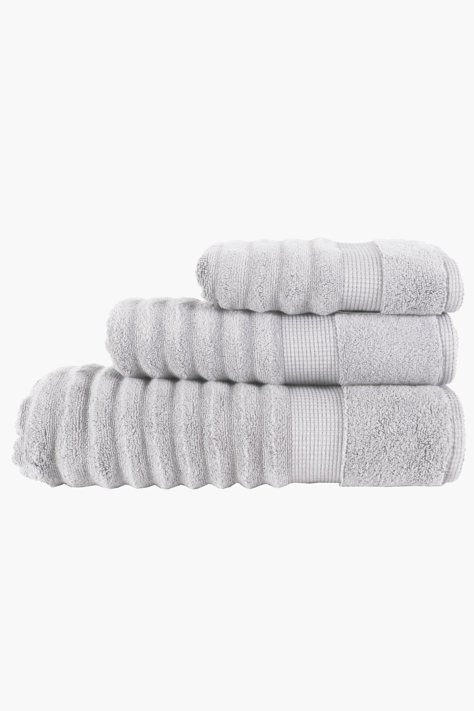 Taupe Ripple Zero Twist Long Face Cloth main image 1