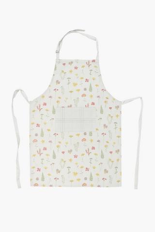 Beautfort Floral Cotton Apron