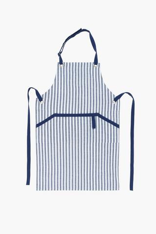 Stripe Cotton Apron