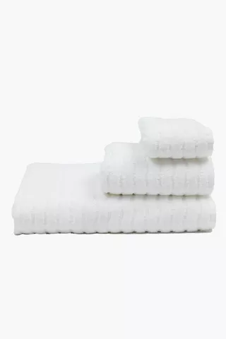 Premium Cotton Textured Wave Twist Bath Sheet