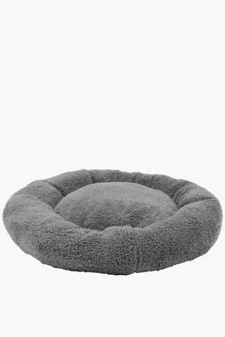 Sherpa Round Pet Bed, 70cm