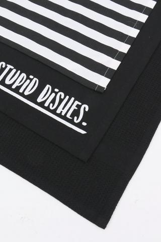 3 Pack Chill On Cotton Tea Towels
