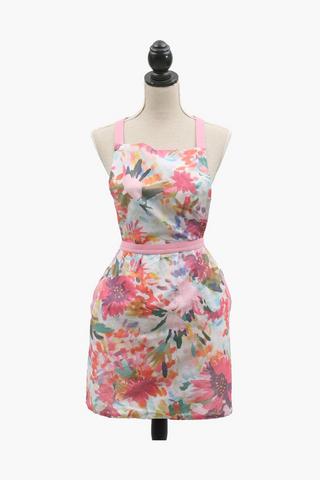 Este Floral Cotton Apron
