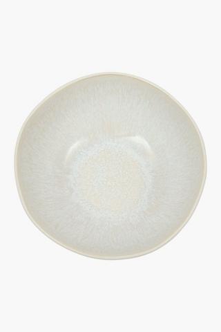 Glaze Snow Stoneware Bowl