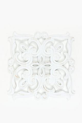 Dimensional Scroll Medallion, 40cm