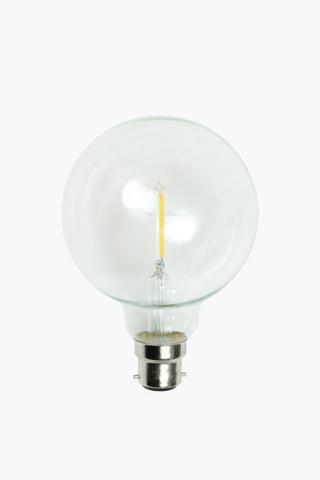 Edison Round Bayonette Bulb, B22