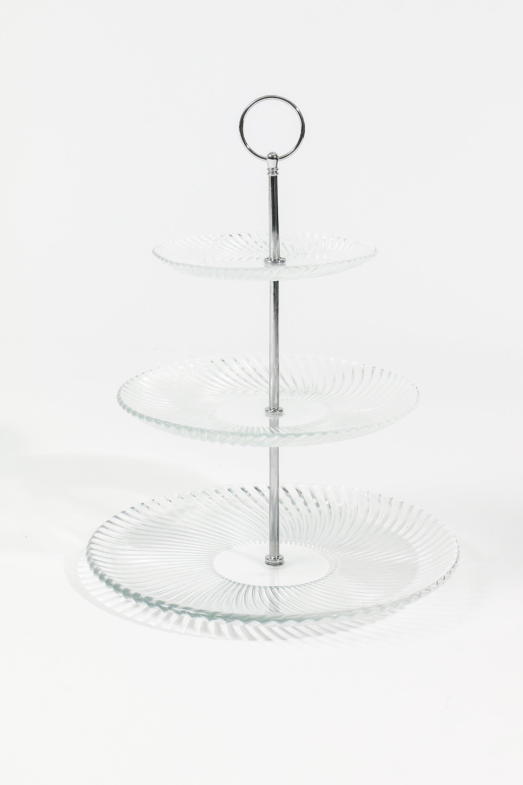 3 Tier Ripple Cake Stand