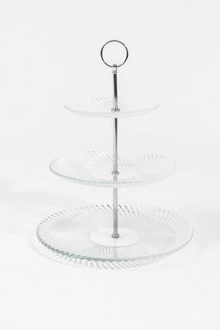3 Tier Ripple Cake Stand