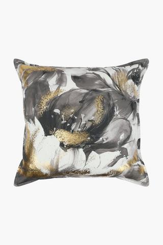 Premium Printed Elanor Feather Scatter Cushion, 60x60cm