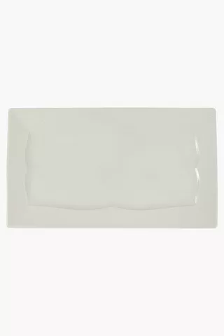 Porcelain Serving Platter, Large