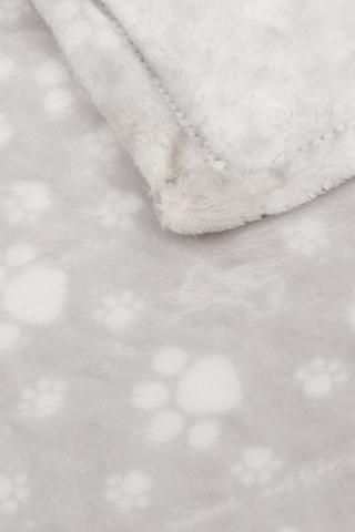 Printed Paw Pet Blanket, 70x100cm