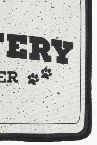 Anti Slip Pups Eatery Pet Mat, 30x50cm