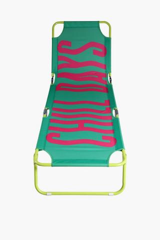 Printed Lounger