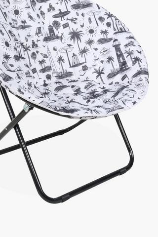 Printed Camp Chair
