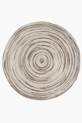 Jute Atlantic Round Rug, 120cm