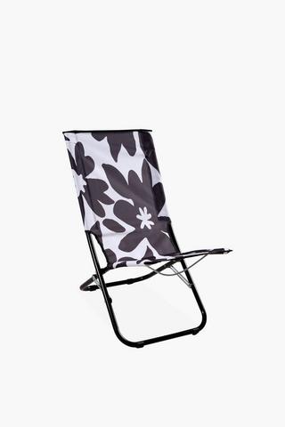 Floral Beach Chair