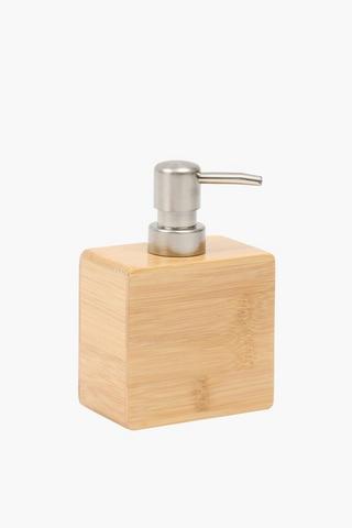 Bamboo Rounded Edge Soap Dispenser