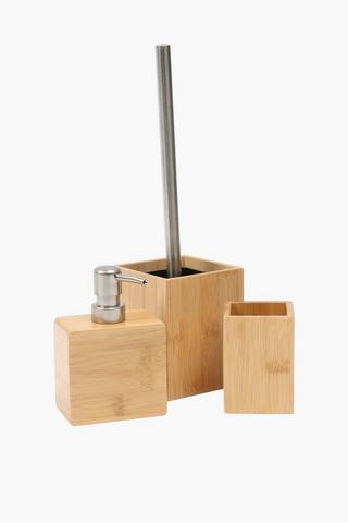 Bamboo Rounded Edge Toilet Brush
