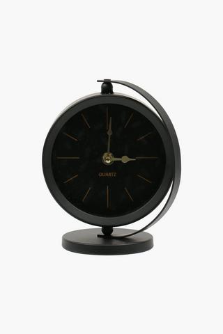 Midnight Swivel Bedside Clock, 15cm