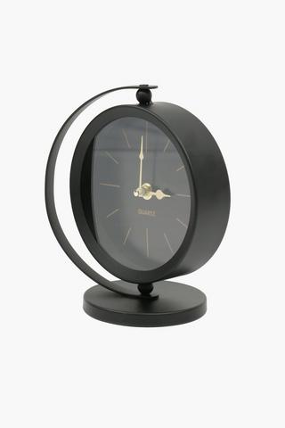 Midnight Swivel Bedside Clock, 15cm
