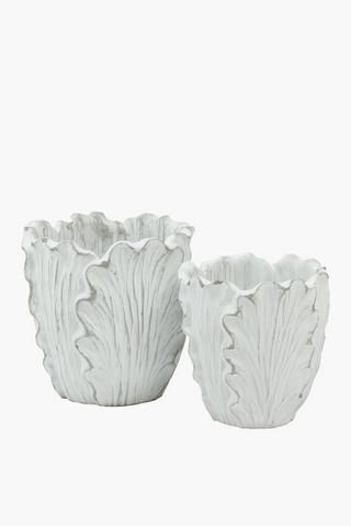 Floral Wash Planter, 13x13cm