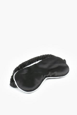 Border Satin Eye Mask