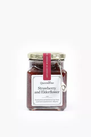Queen And Me Strawberry And Elderflower Jam, 290g