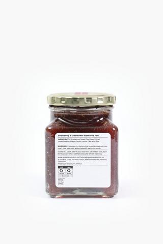 Queen And Me Strawberry And Elderflower Jam, 290g