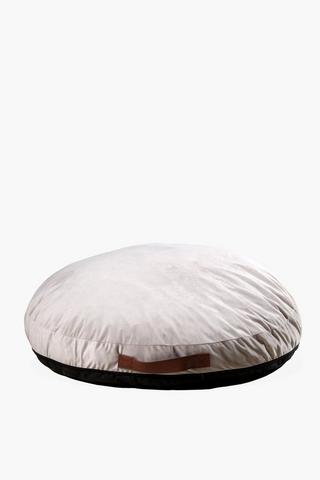 Round Velvet Floor Cushion