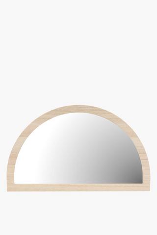Wooden Rainbow Mirror