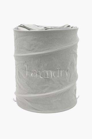 Spiral Knock Down Laundry Basket