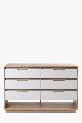 Cambridge 6 Drawer Unit