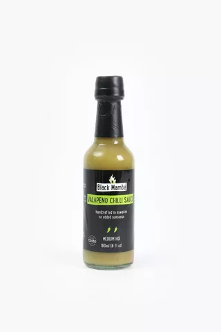 Black Mamba Jalapeno Chilli Sauce, 180ml
